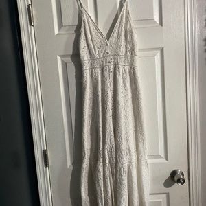 Beautiful eyelet white dress